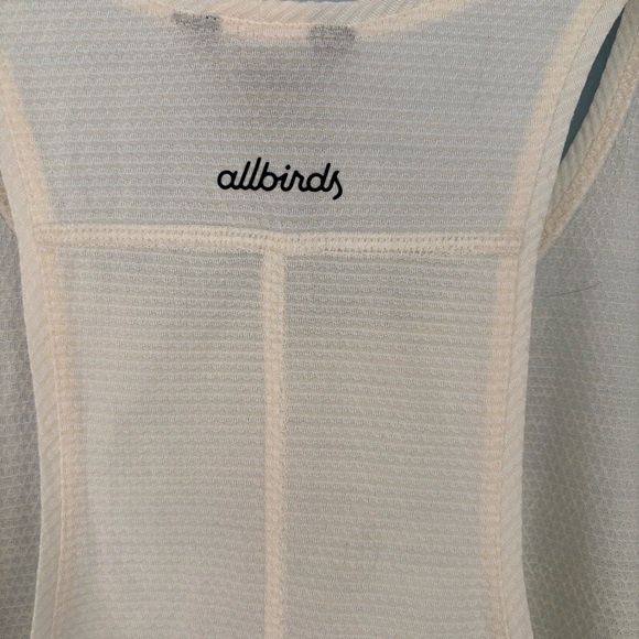 New ALLBIRDS Lightweight Natural Run Wool Blend Tank Top - Picture 6 of 10